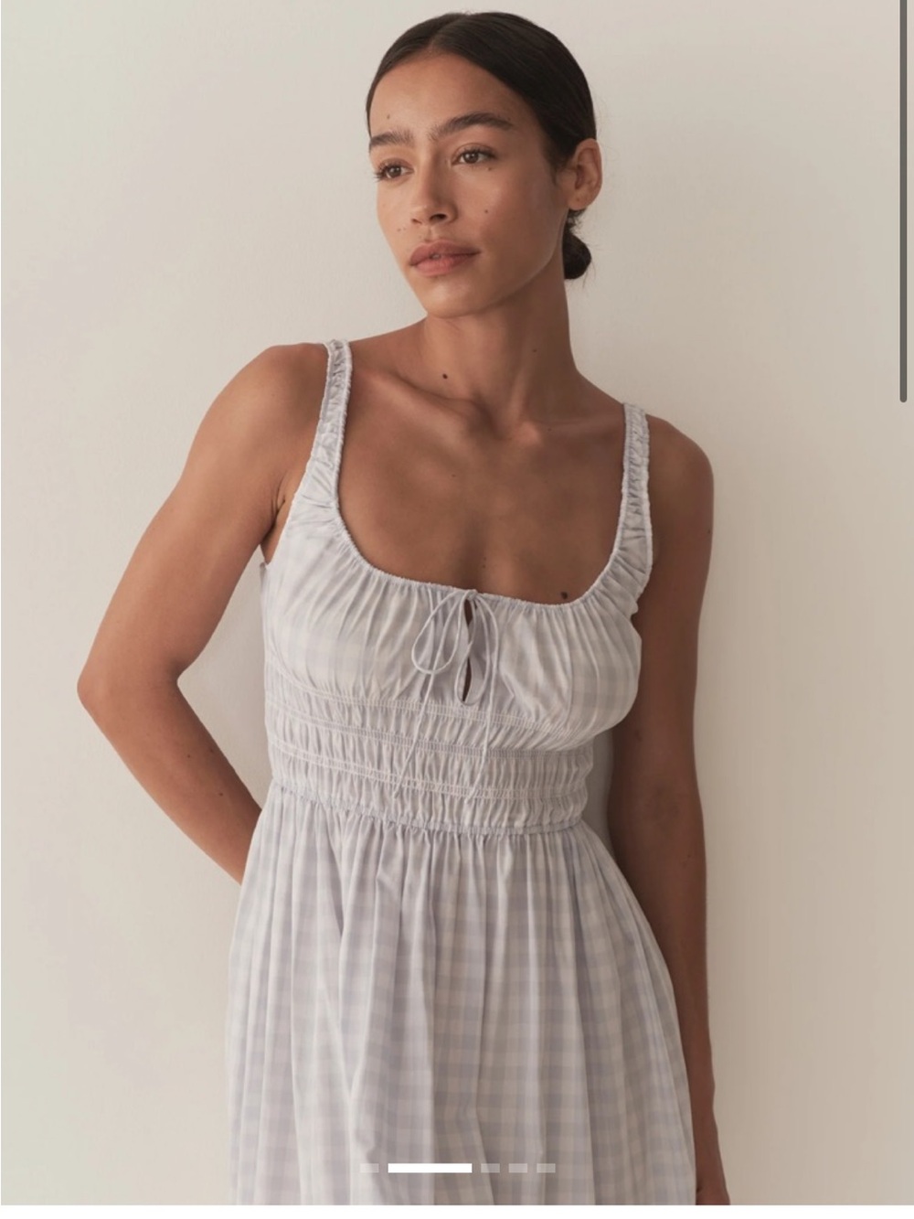 NWT // Doen // Quilla Dress in Marjorie  Gingham // M